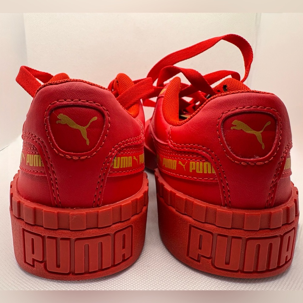 Puma Kids Bold Red Sneakers - Picture 3 of 7